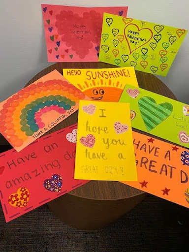 Senior Meal Delivery Key Club Thinking of you cards